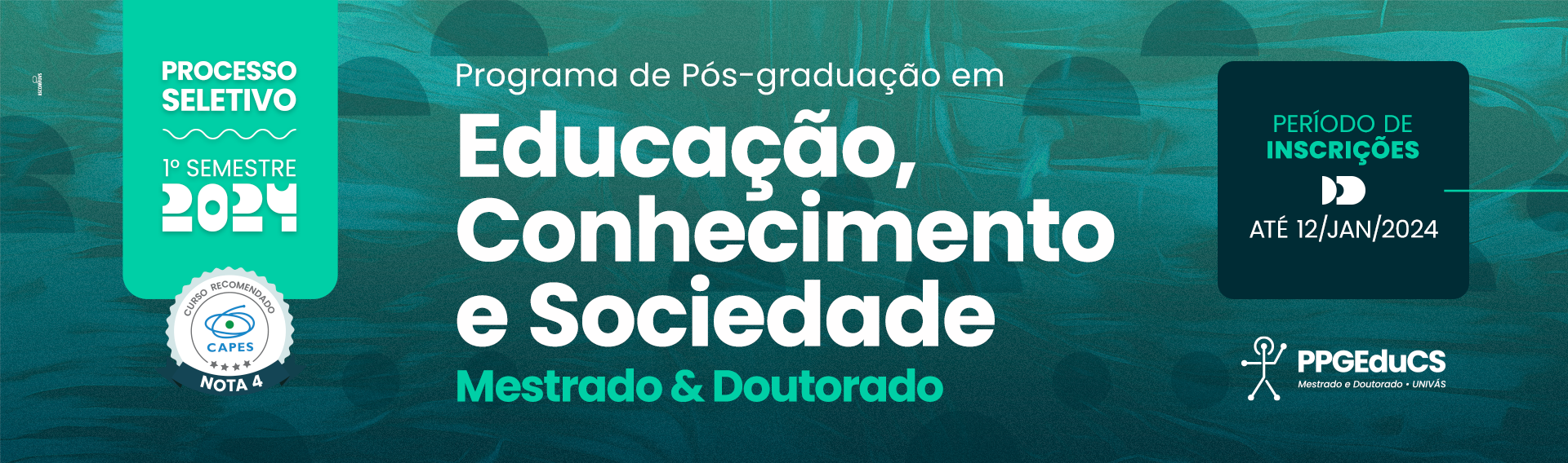 Processo Seletivo PPGEduCs